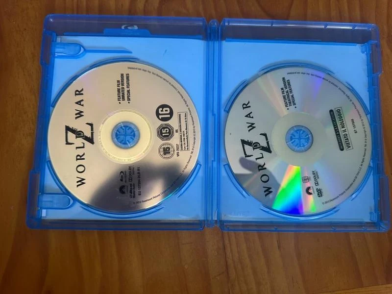 blu-ray world war z met brad pitt – photo 2